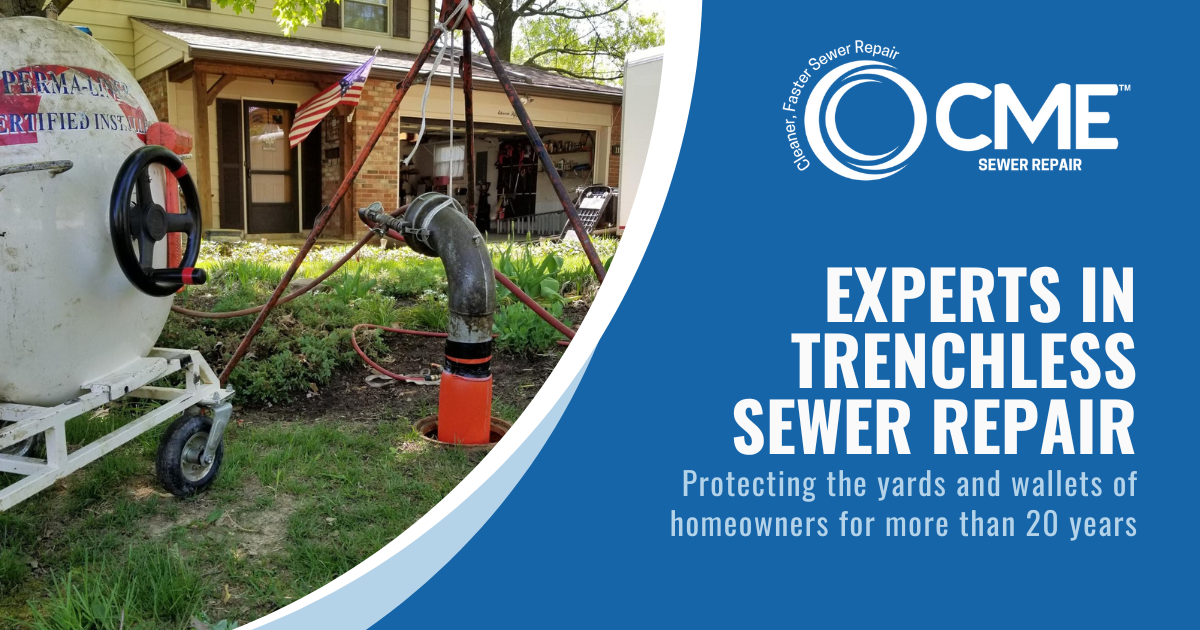 Trenchless Sewer Pipe Lining Services CME Sewer Repair